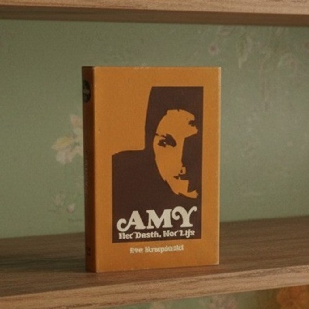 Amy Her Death Her Life Eve Krupinski Signed Hardcover 1977 Biography Dust Jacket